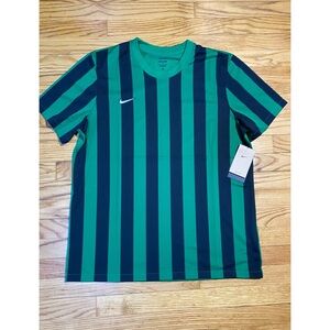Nike Dri-fit Division IV Soccer Jersey Green Black slim-fit Men’s sz XL New!